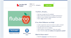 Desktop Screenshot of flubaroo.com