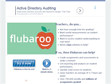 Tablet Screenshot of flubaroo.com